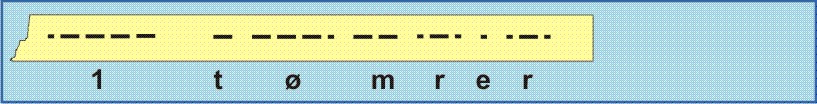 Morse 1 t�mrer