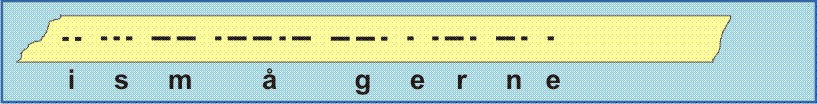 Morse ism�gerne