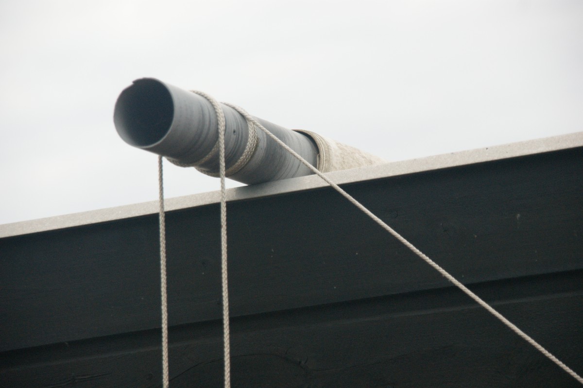 Rulle og fort�jningstov p� udestueafd�kning Ven� JP-DSC00122